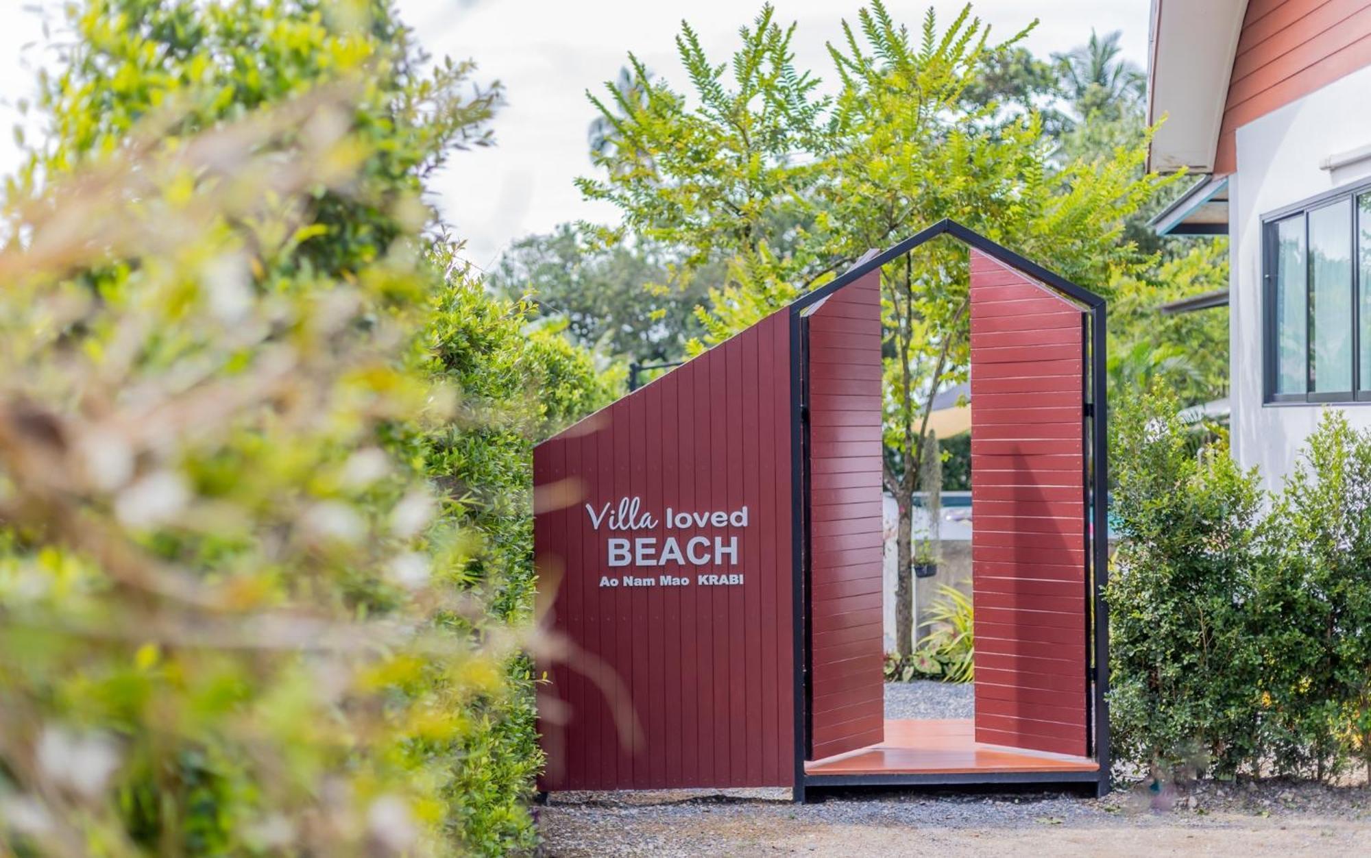 Villa Loved Beach 1 Ao Nam Mao Dış mekan fotoğraf