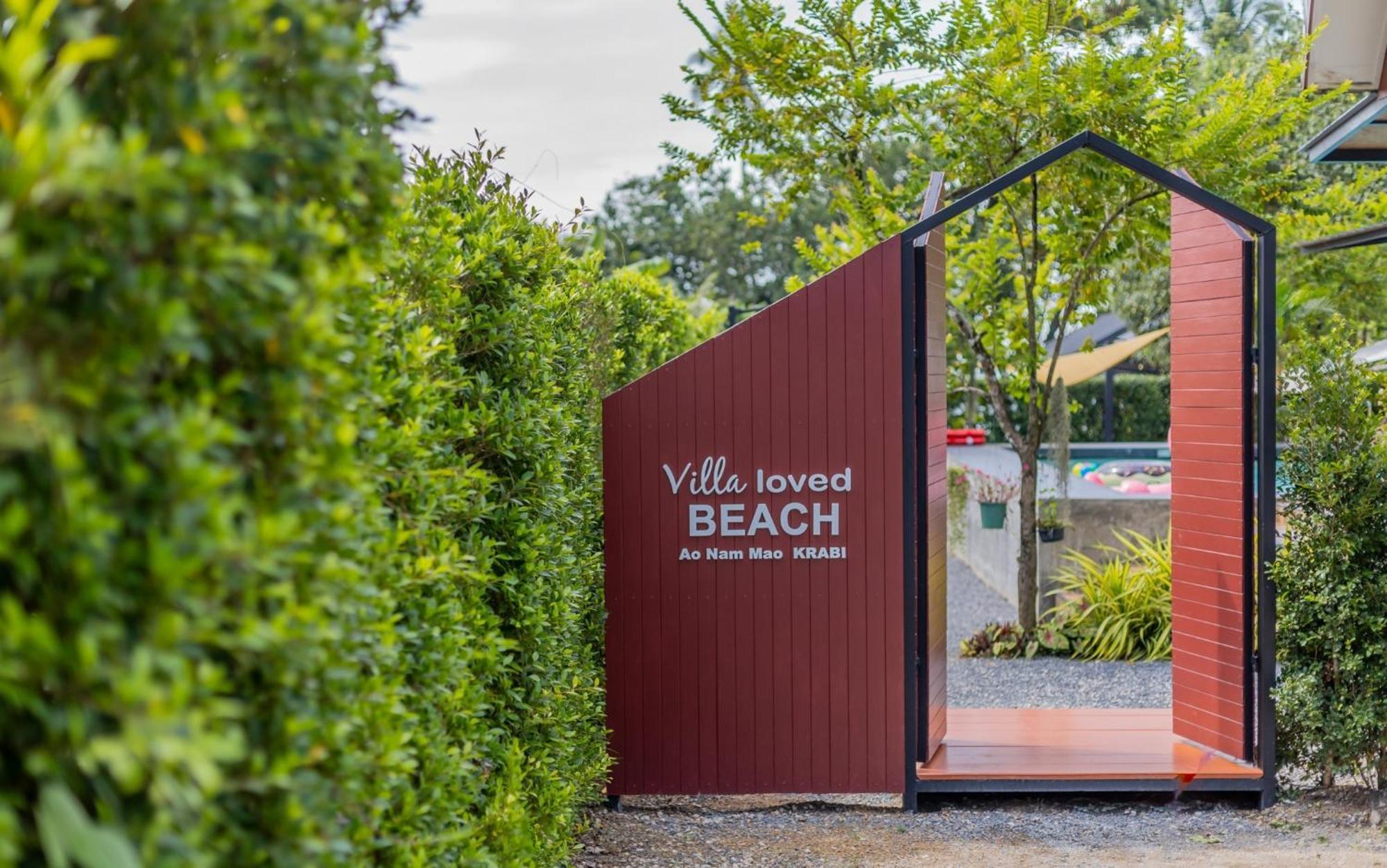Villa Loved Beach 1 Ao Nam Mao Dış mekan fotoğraf