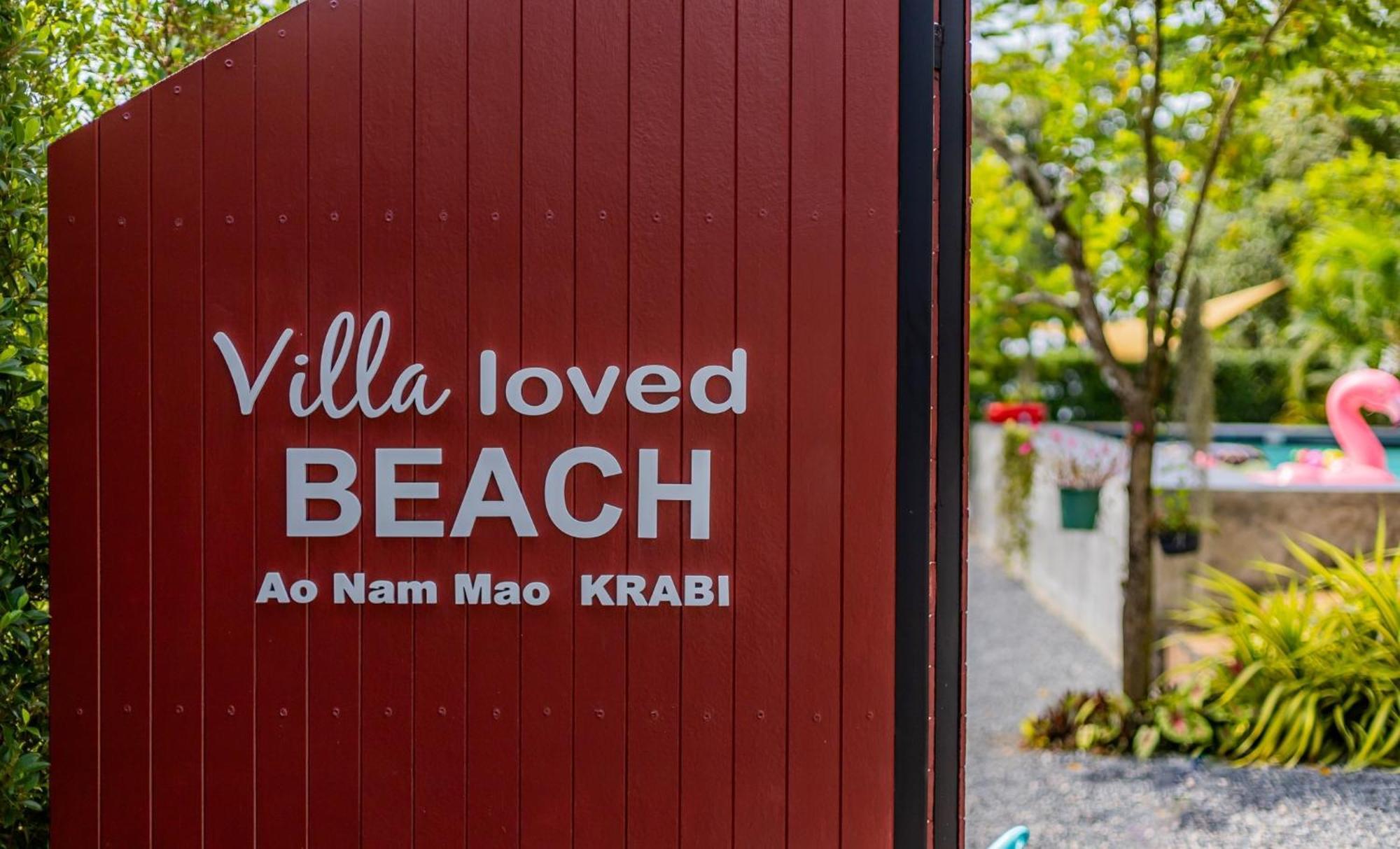 Villa Loved Beach 1 Ao Nam Mao Oda fotoğraf